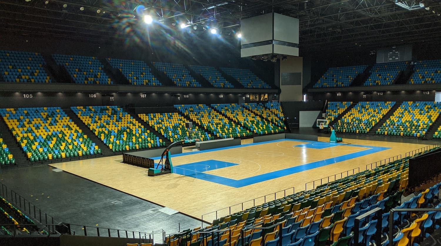 NBA Basketball Basketball Court